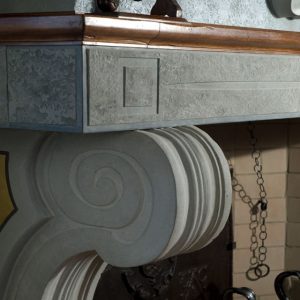 carniglia stone fireplace