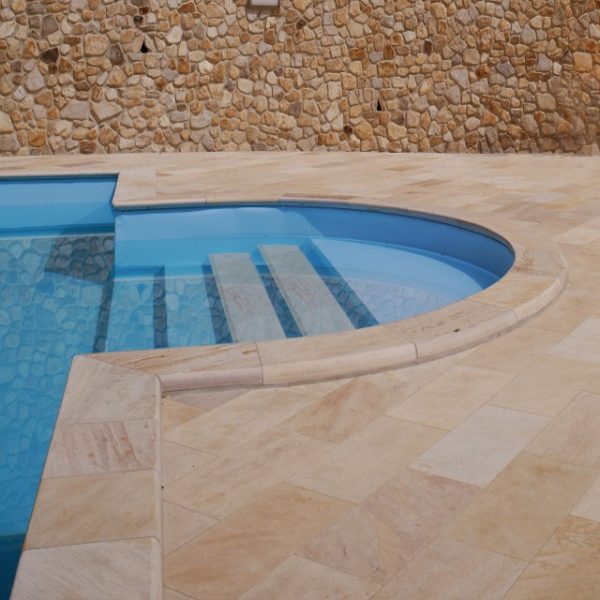 brazilian quartzite stone pool