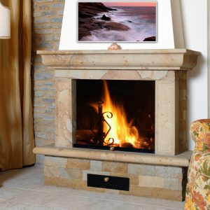 Camini in pietra di quarzirenite