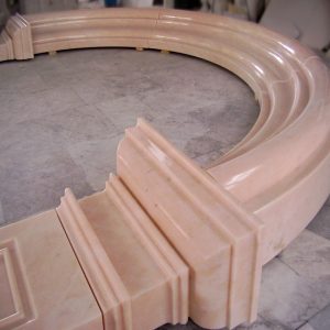 pink portugal marble frame