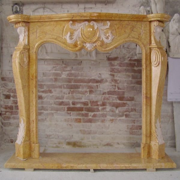 camino marmo giallo egiziano