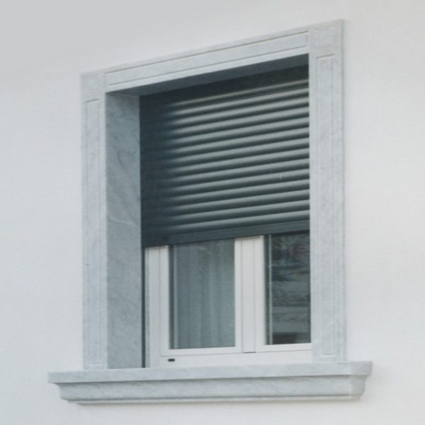 white carrara marble frame