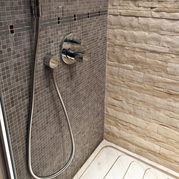 bathroom in yuna dark stone