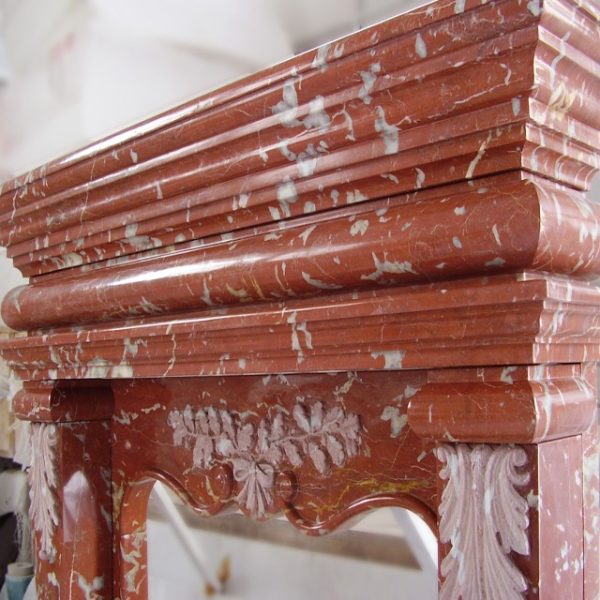 marble fireplace