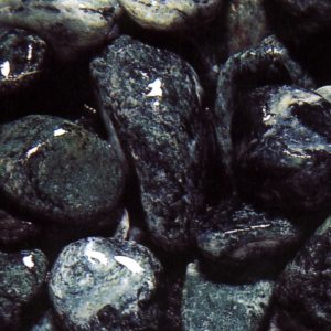 green marble pebbles