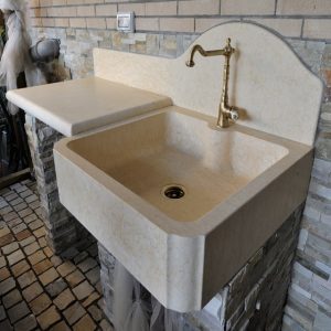 lavabo marmo silvia oro