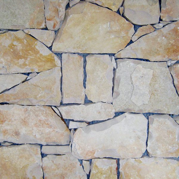 yellow desert marble covering sawn cut