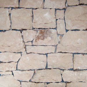 vintage pink stone covering sawn back