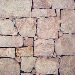 pink selva stone covering sawn back