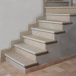 golden luserna stone stair