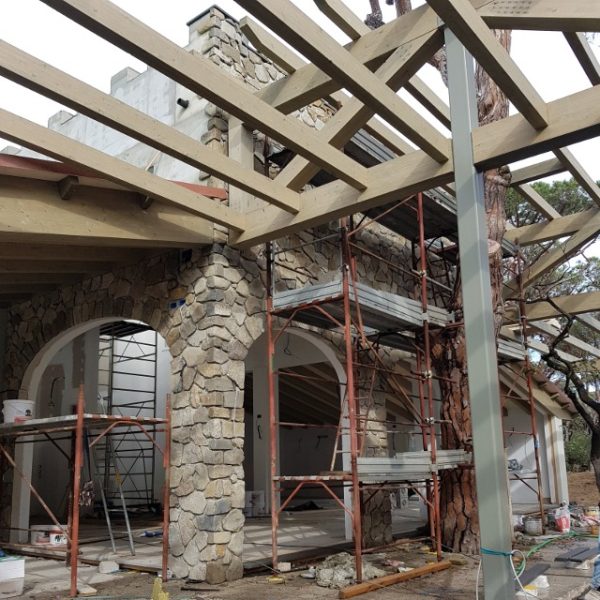 rivestimento muro pietra di langa retrosegata
