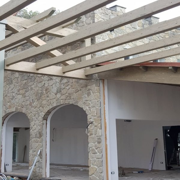 rivestimento muro pietra di langa retrosegata