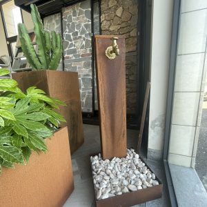 Fontane acciaio cor-ten